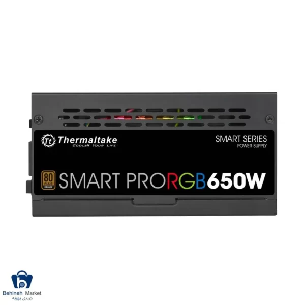 پاور کامپیوتر ترمالتیک مدل Smart Pro RGB 650W Bronze