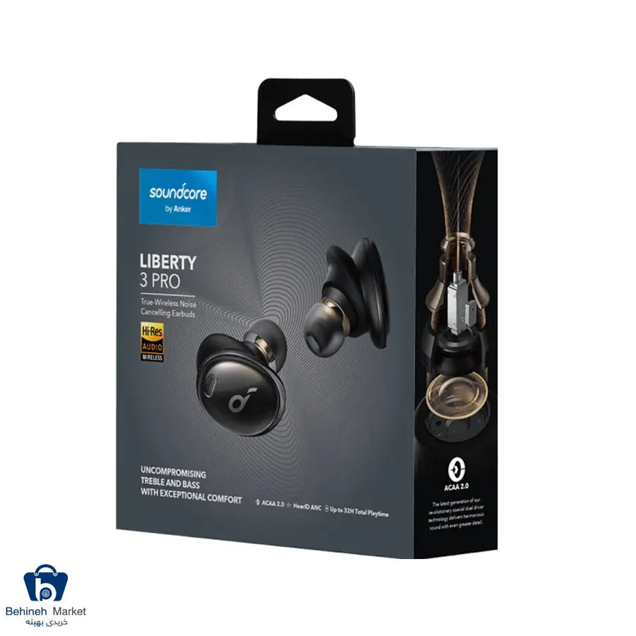 باکس هدفون بی‌سیم انکر مدل SoundCore Liberty 3 Pro