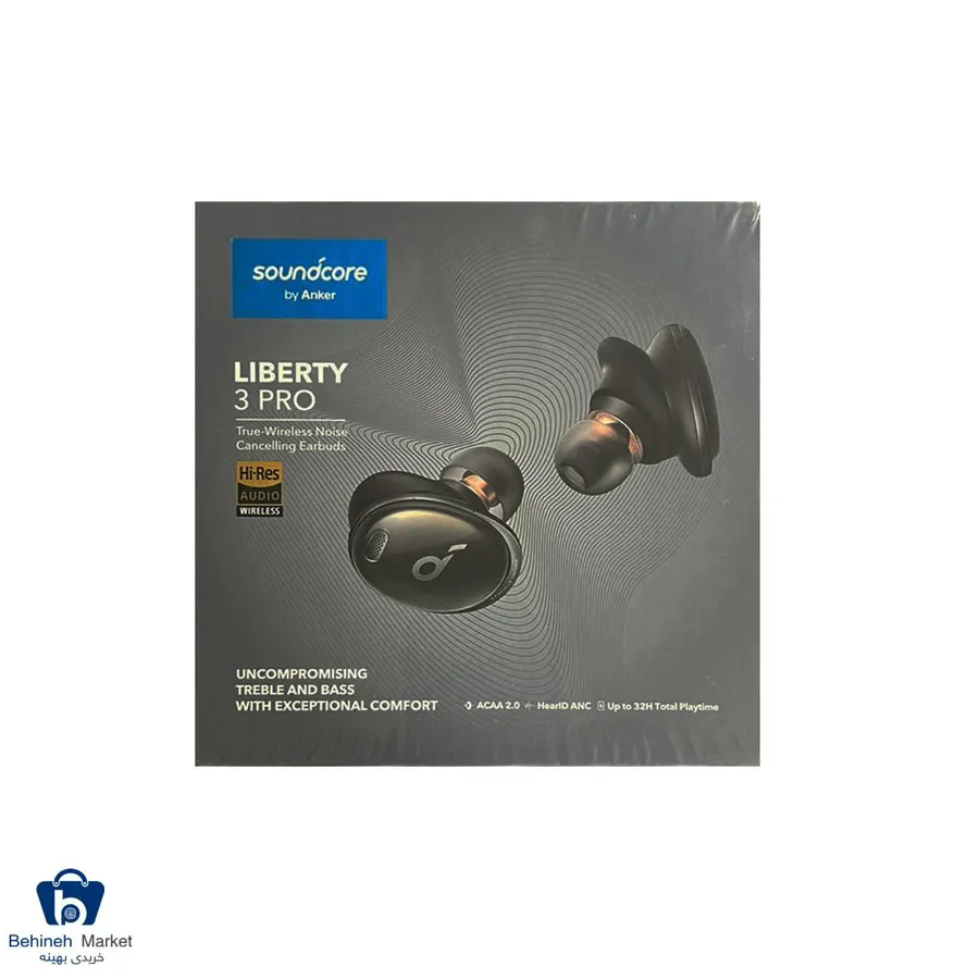 جعبه هدفون بی‌سیم انکر مدل SoundCore Liberty 3 Pro