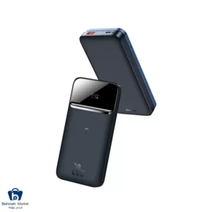 پاوربانک باسئوس Magnetic Wireless PPCX0101 ظرفیت 10000 میلی‌آمپر