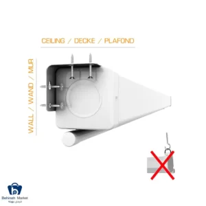 پرده نمایش اسکوپ برقی 2×2