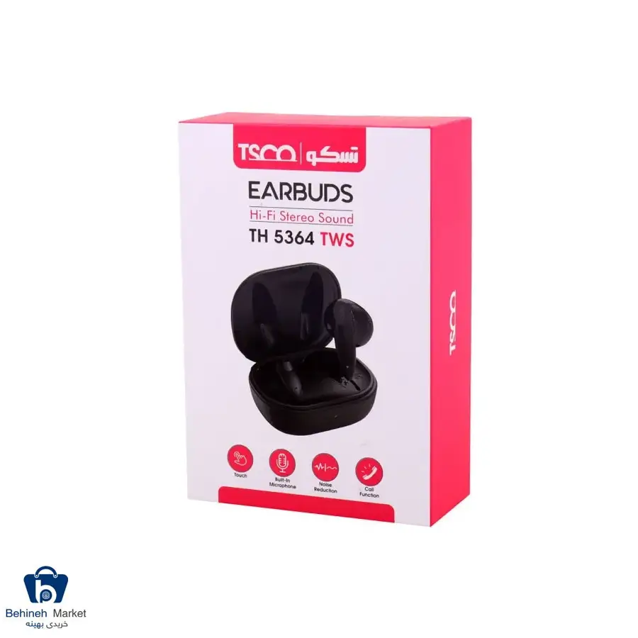 باکس هندزفری بیسیم تسکو مدل TH 5364 TWS