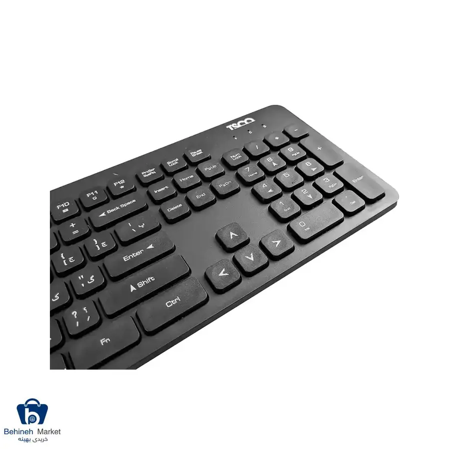 کیبورد بی‌سیم تسکو TK7003W