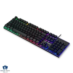 کیبورد سیمی گیمینگ رپو مدل Rapoo V52Pro