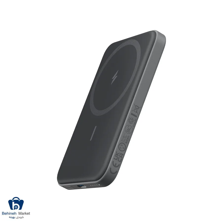پاوربانک انکر مدل 621 Magnetic Battery A1610 ظرفیت 5000 میلی‌ آمپر ساعت