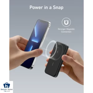 شارژر همراه انکر 621 Magnetic Battery A1610 ظرفیت 5000mAh