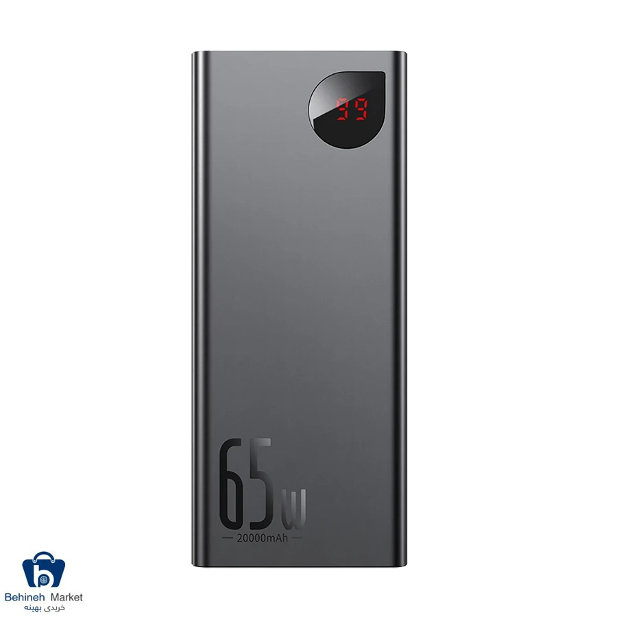 پاوربانک باسئوس مدل PPIMDA-D01 ظرفیت 20000 میلی آمپر ساعت