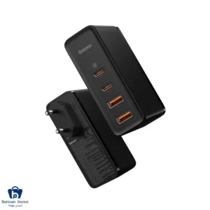 شارژر دیواری باسئوس CCGAN2P-L01 به همراه کابل تبدیل USB-C