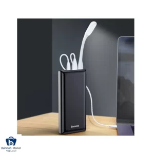 کابل های پاوربانک باسئوس مدل PPJAN-C01 ظرفیت 30000 میلی آمپر ساعت
