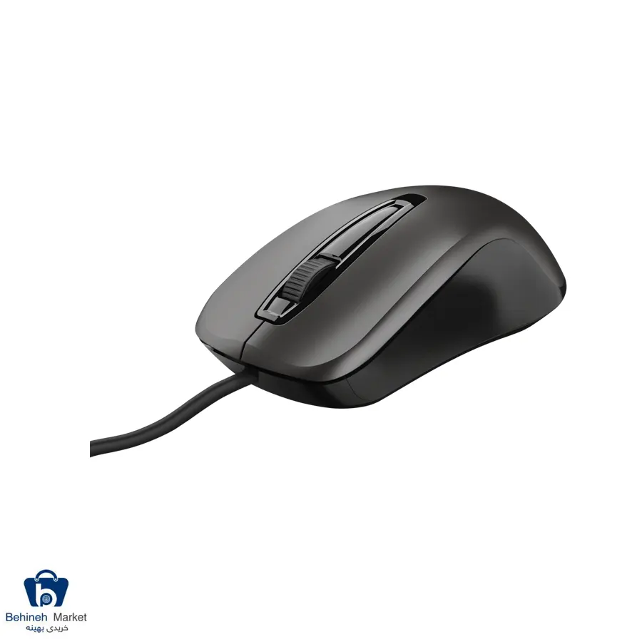 ماوس باسیم تراست مدل Carve Wired Optical