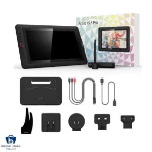 محتویات قلم نوری ایکس پی پن مدل Artist 15.6 Pro