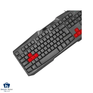 کیبورد مخصوص بازی تراست مدل Ziva