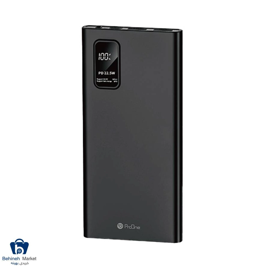 پاوربانک پرووان مدل PPB5108PD ظرفیت 10000 میلی آمپر ساعت