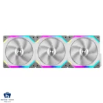 فن کیس لیان لی مدل UNI FAN SL120 RGB White بسته 3 عددی