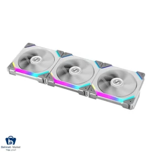 خنک کننده کیس لیان لی مدل Lian li UNI FAN SL120 RGB White بسته 3 عددی
