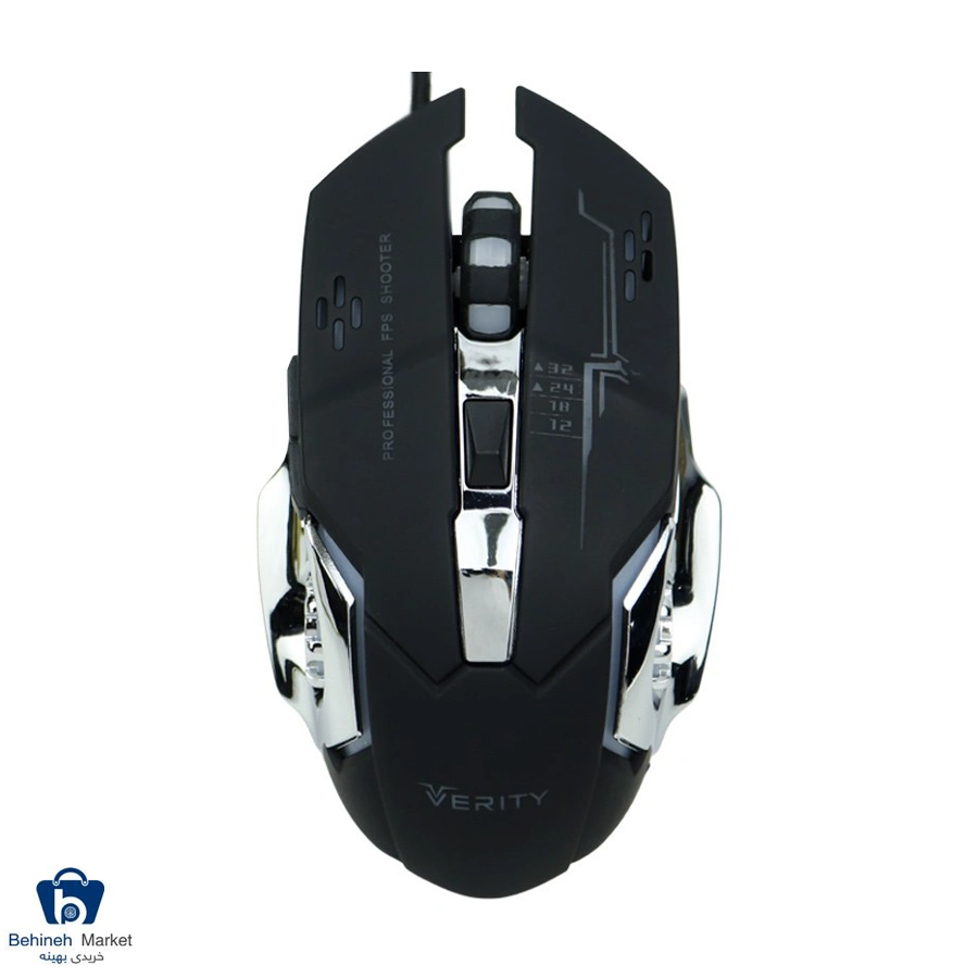 ماوس باسیم گیمینگ وریتی مدل V-MS5130