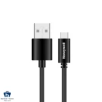 کابل شارژ USB-A به USB-C هانیول مدل HC000032 طول 1.2 متر مشکی