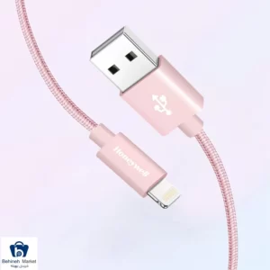 کابل شارژ USB به لایتنینگ خاکستری هانیول HC000021 1.2m RGLD