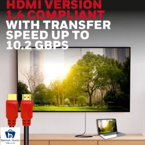 کابل شارژ USB A به USB C هانی ول HC000033 طول 1.2m مشکی