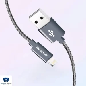 کابل شارژ USB به لایتنینگ خاکستری هانیول HC000020 1.2m Gray