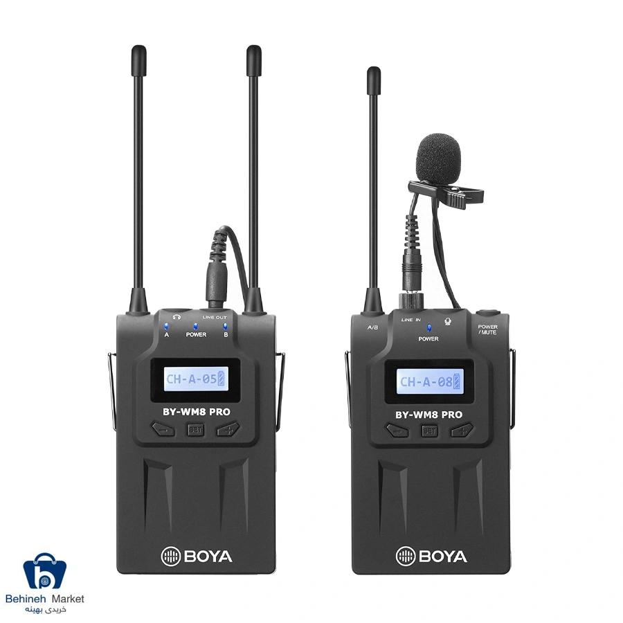 میکروفن بی سیم بویا مدل BY-WM8 Pro-K1