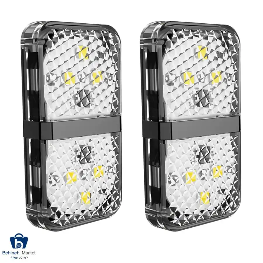 چراغ خطر دو عددی درب اتومبیل باسئوس مدل CRFZD-01