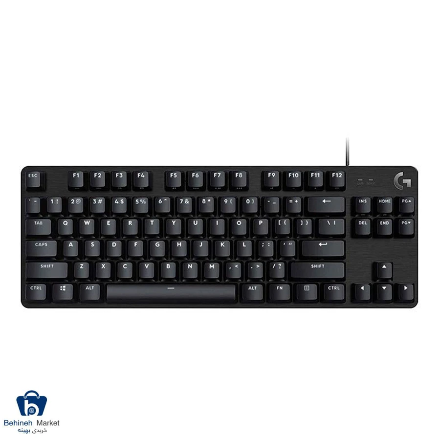 کیبورد باسیم گیمینگ لاجیتک مدل G412 TKL SE