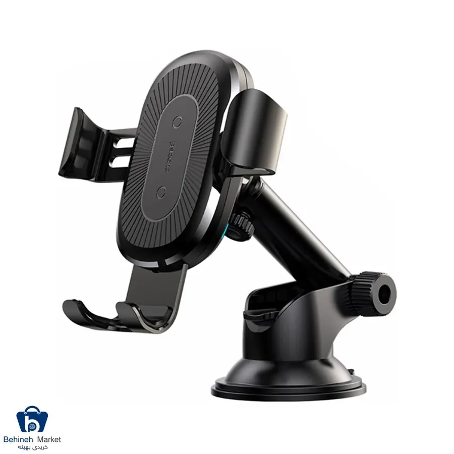 پایه نگه دارنده و شارژر بی سیم ۱۰ واتی بیسوس مدل WXYL-A