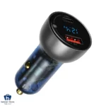 شارژر فندکی 2 پورت باسئوس مدل CCKX-C0A