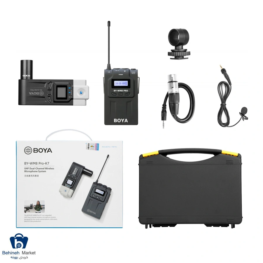 میکروفون بیسیم BY-WM8 Pro-k7 Microphone