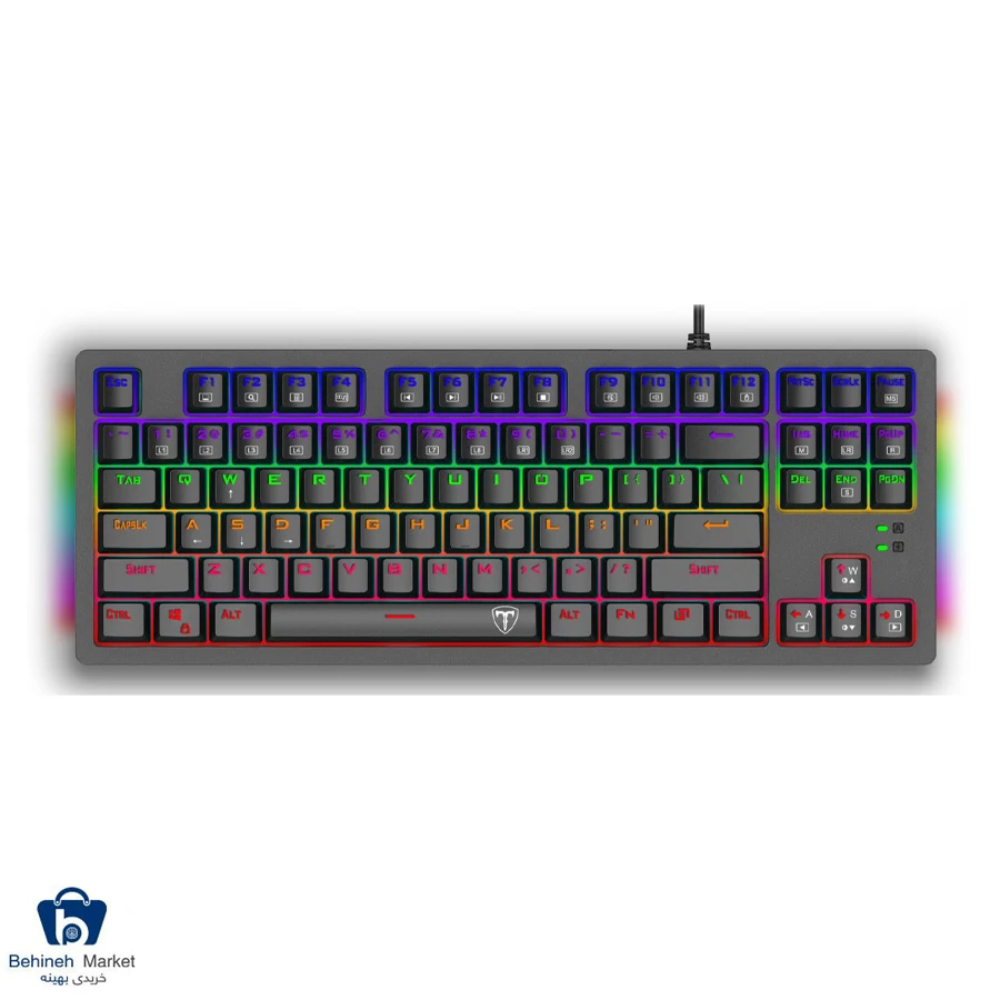 کیبورد باسیم گیمینگ تی دگر مدل Bali T-TGK311