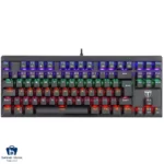 کیبورد باسیم گیمینگ تی دگر مدل Corvette T-TGK302 Blue Switch