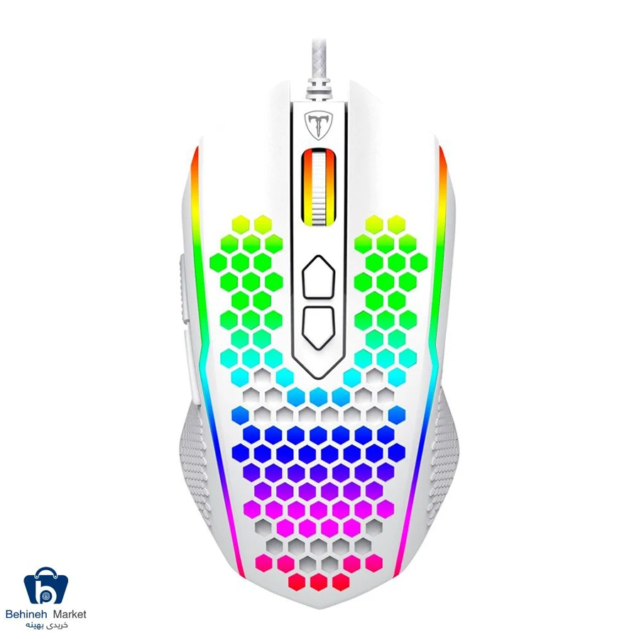 ماوس باسیم گیمینگ تی دگر مدل Imperial T-TGM310 White
