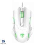 ماوس باسیم گیمینگ تی دگر مدل Brigadier T-TGM206 - White