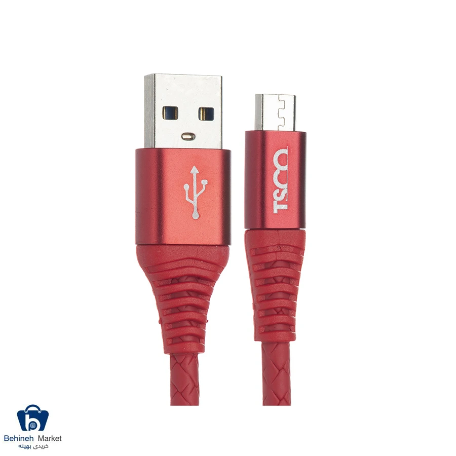 کابل تبدیل USB به microUSB تسکو مدل TC 50
