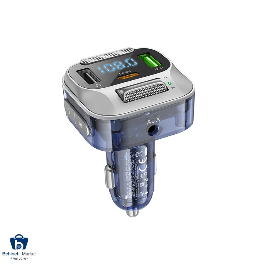شارژر فندکی 30 وات هوکو مدل E75 QC3.0