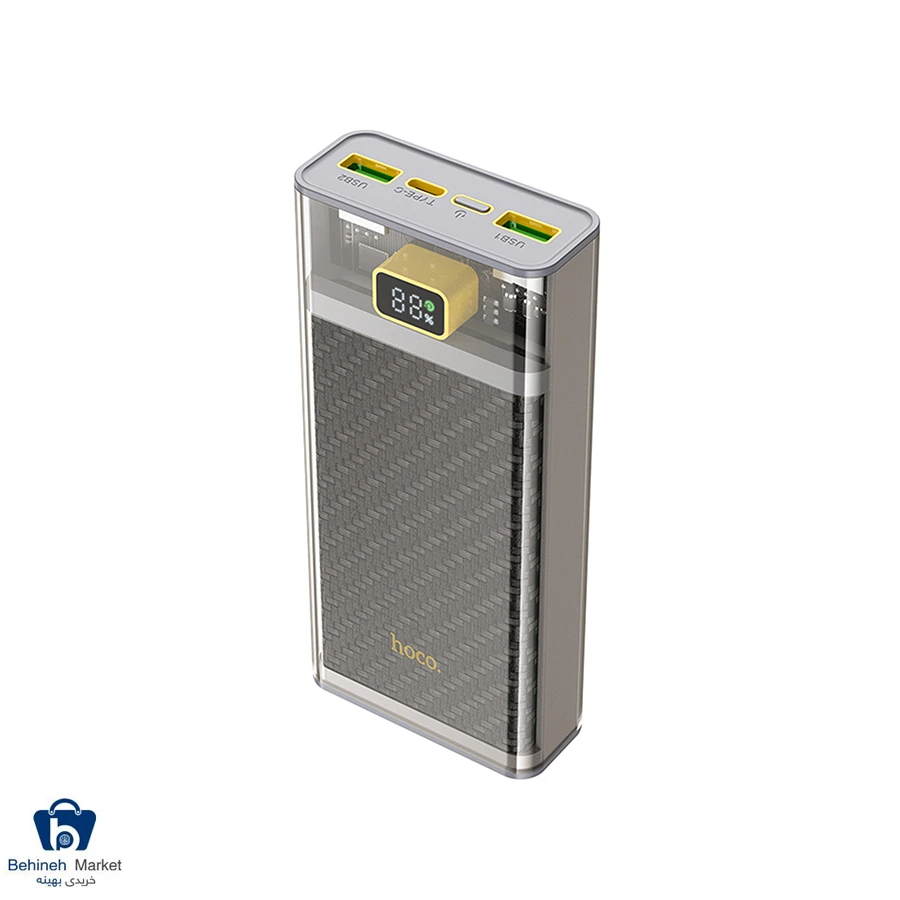 پاوربانک هوکو مدل J103A 22.5W ظرفیت 20000 میلی‌ آمپر ساعت