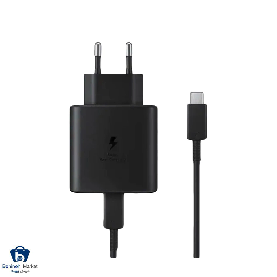 شارژر دیواری 45 وات سامسونگ مدل EP-TA845 با کابل Type-c ویتنام