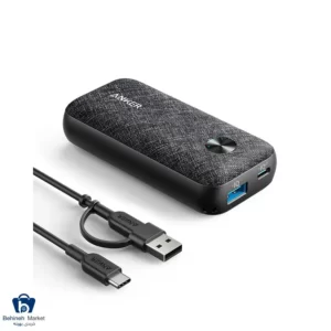 شارژر همراه A1246 anker ظرفیت 10000 میلی‌آمپر