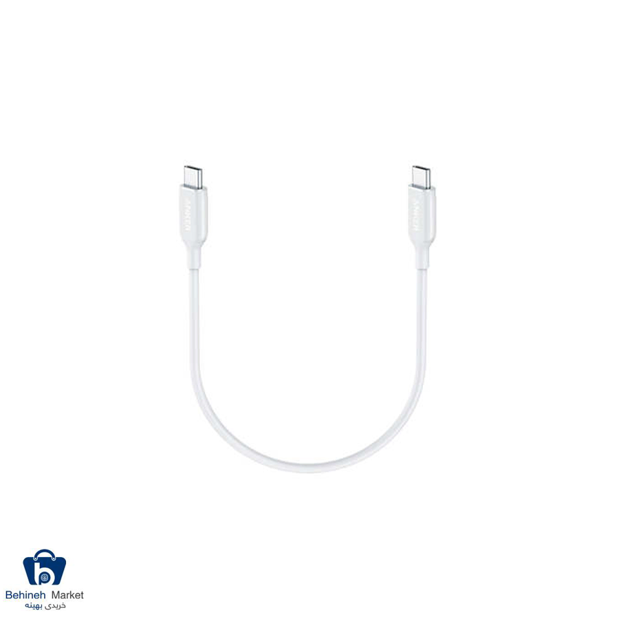 سیم دو سر تایپ سی PowerLine III A8852 Anker به طول 90 سانتی متر