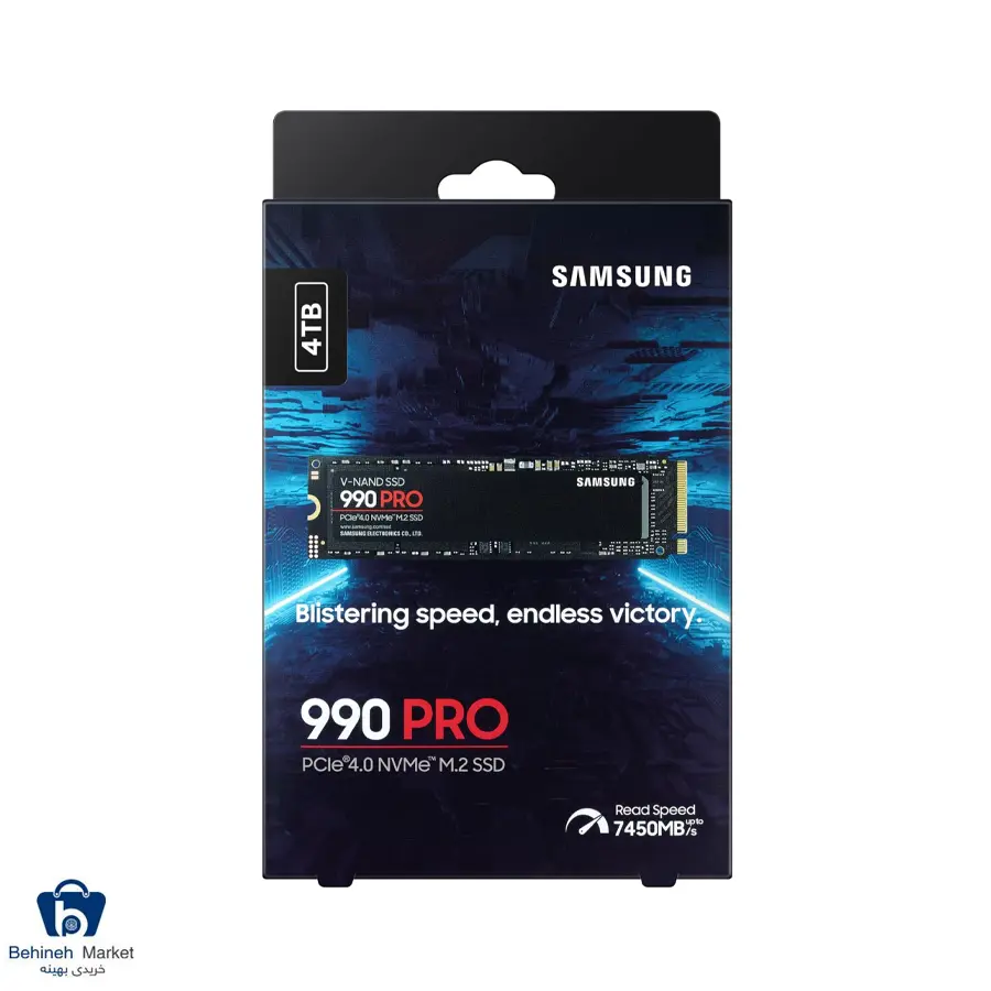 اس اس دی اینترنال سامسونگ PRO 990 NVMe ظرفیت 4 ترابایت