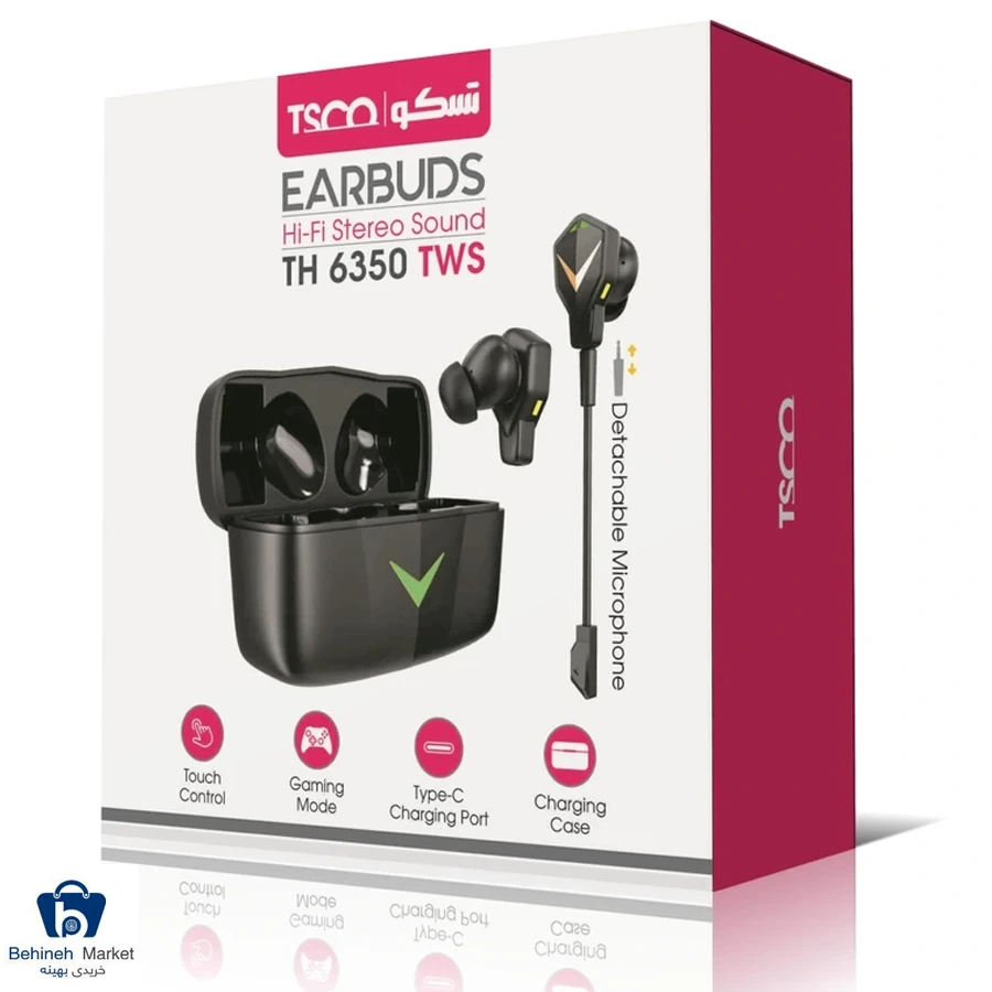 هدست وایرلس Tsco TH 6350 TWS