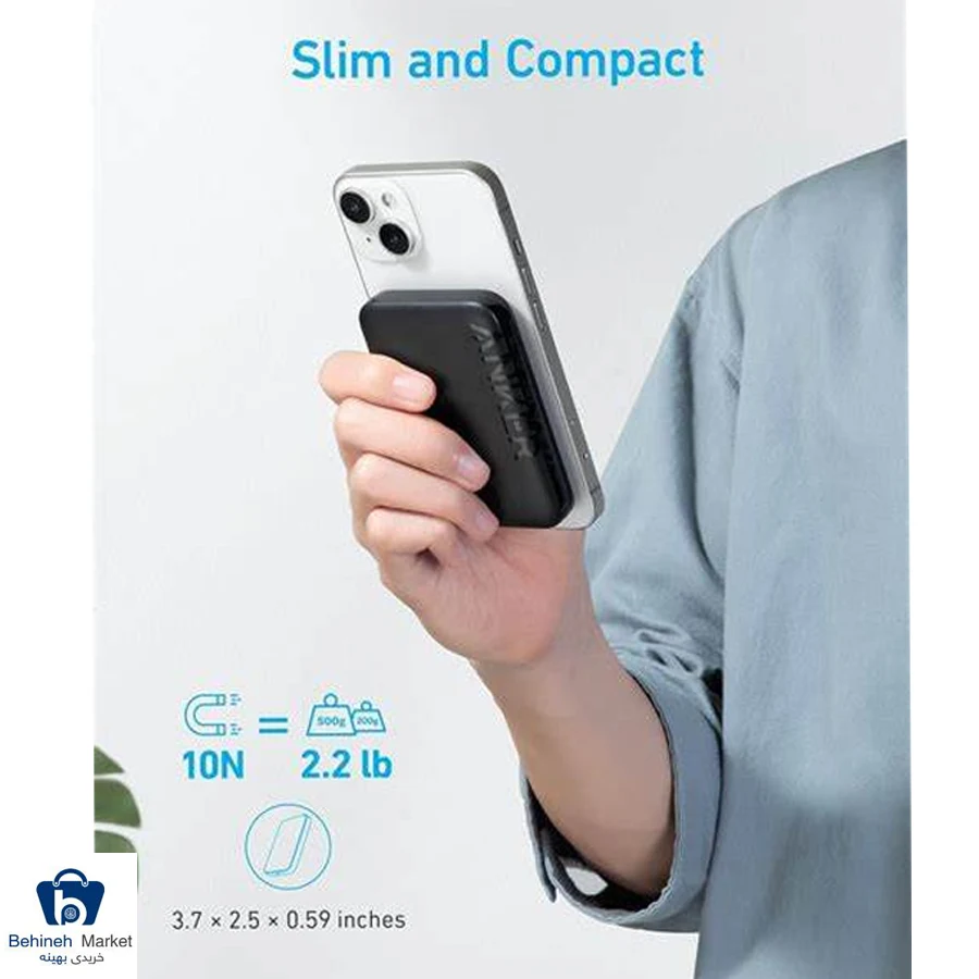 شارژر همراه MagGo Battery Core 5K A1618 ظرفیت 5000mAh