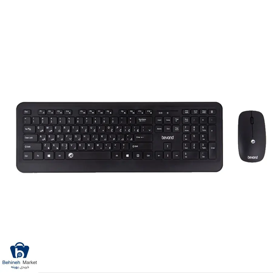 کیبورد و ماوس بی سیم بیاند مدل BMK 5656 RF
