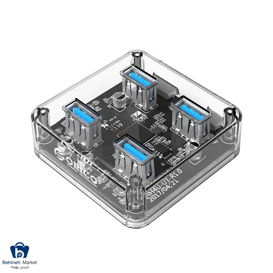 هاب 4 پورت USB 3.0 اوریکو مدل MH4U-U3