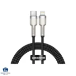 کابل تبدیل USB-C به لایتنینگ باسئوس مدل Cafule CATLJK طول 100 سانتی متر