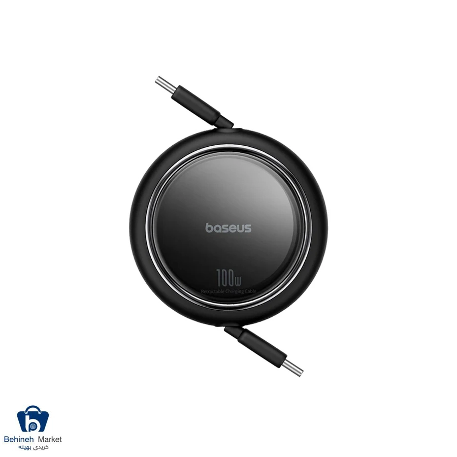کابل تبدیل USB-C باسئوس مدل Free2Draw Mini Retractable طول 100 سانتی متر