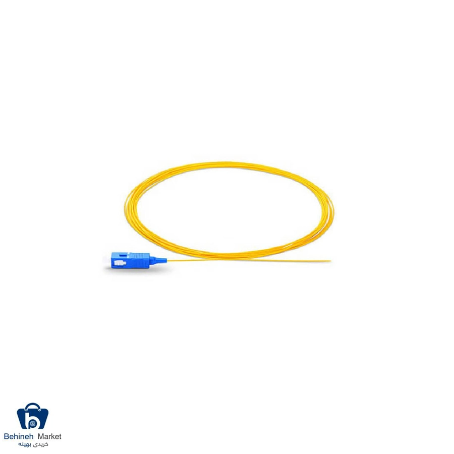 پیگتیل فیبر نوری نگزنس مدل SC SM 1m N123.4MCY