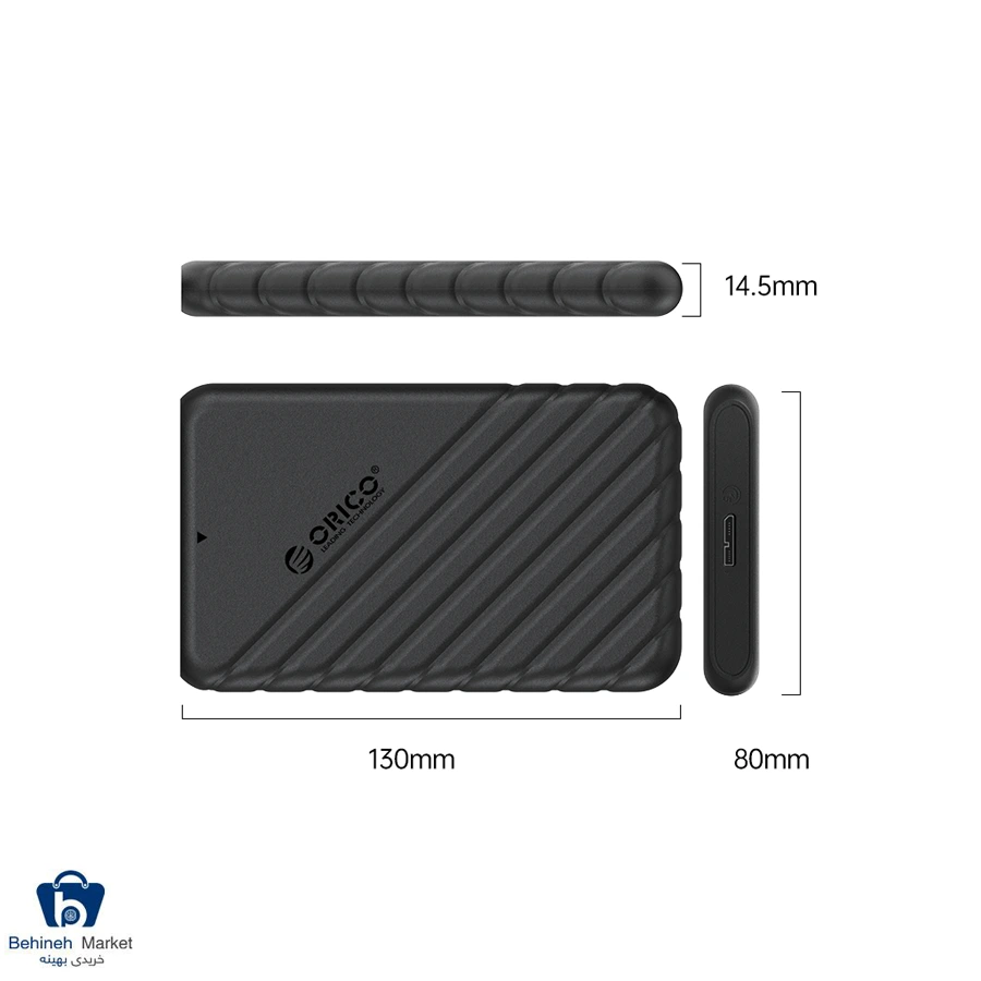 باکس هارد 2.5 اینچ USB 3.0 اوریکو 25PW1-U3