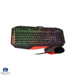 کیبورد و ماوس باسیم گیمینگ تسکو مدل GKM 8205